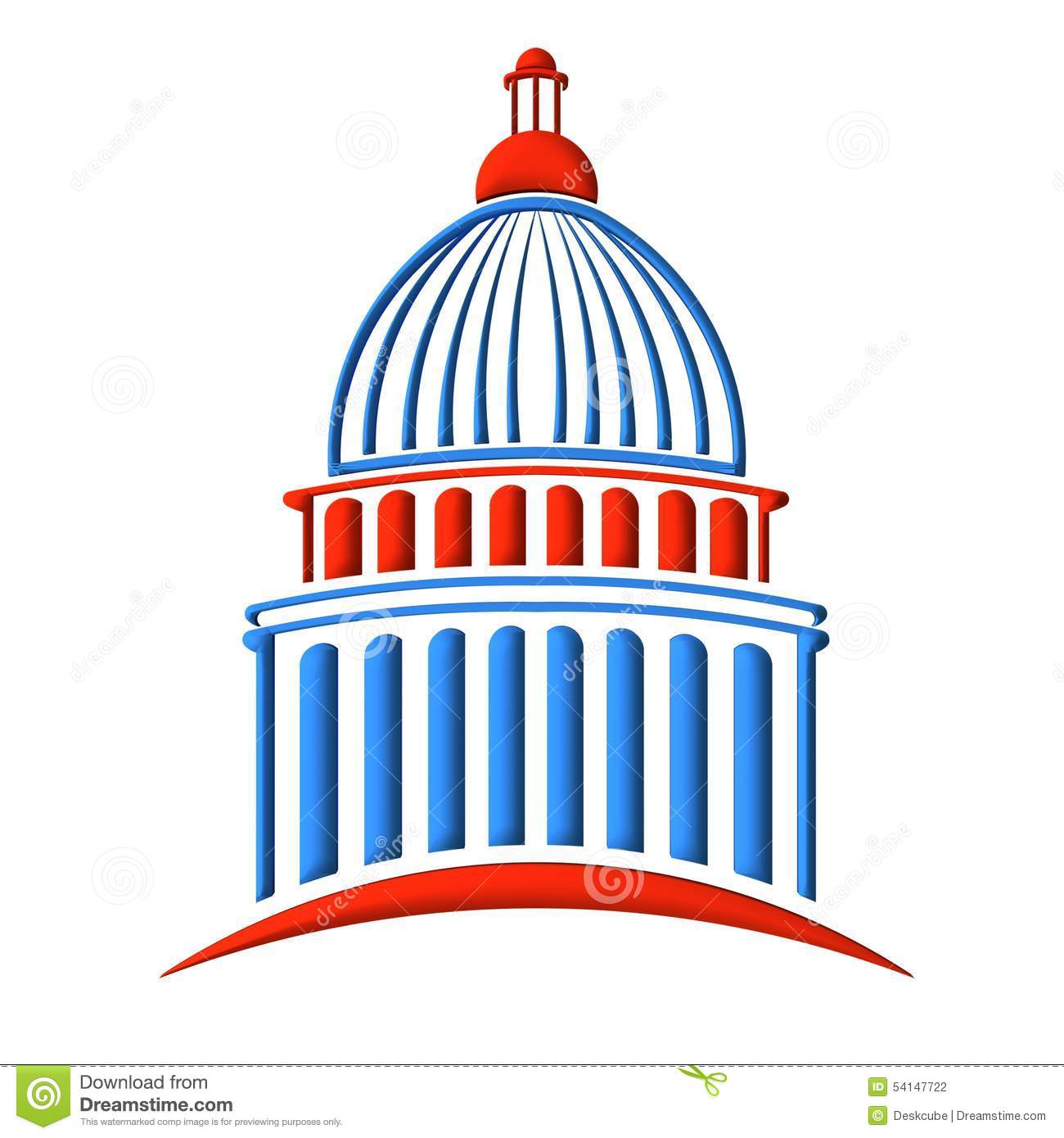 congress clipart dome capitol building