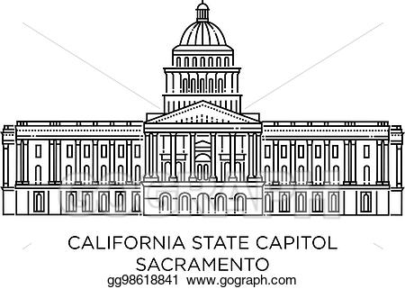 Congress clipart state california capitol, Congress state california ...