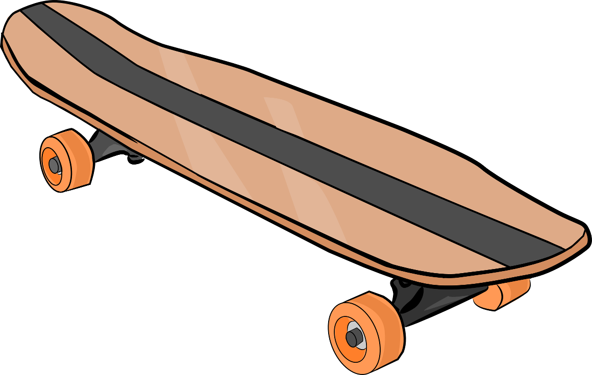 skate clipart skateboarder