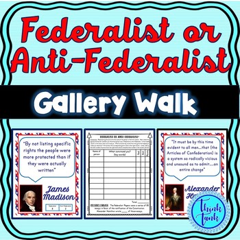 Constitution clipart anti federalist. Or gallery walk competition