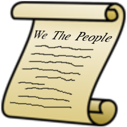 scroll clipart constitution us