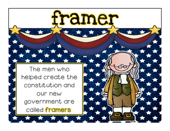 constitution clipart framers