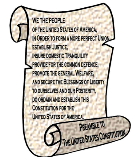 constitution clipart preamble