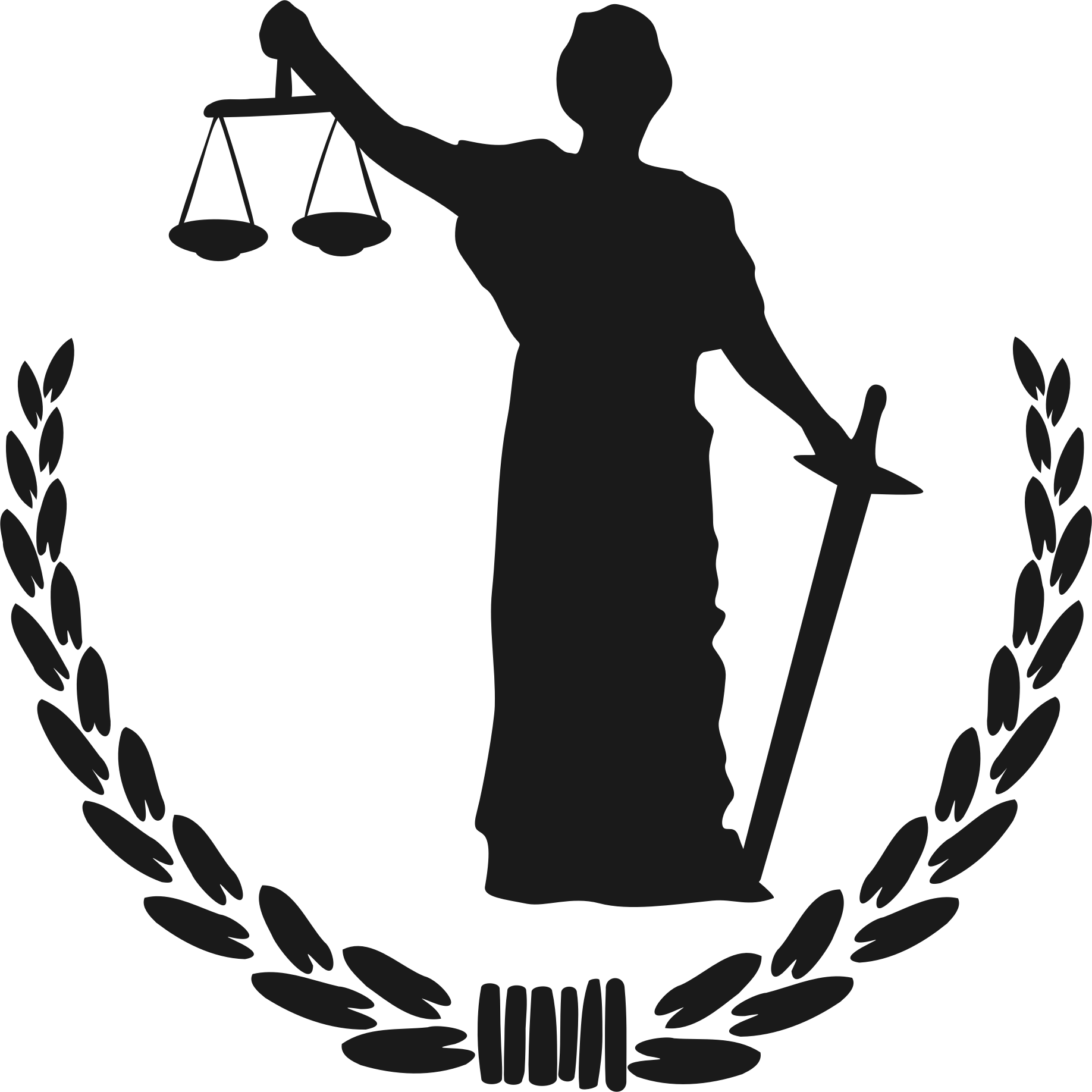 laws clipart judicial power
