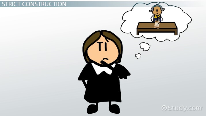 constitution clipart strict