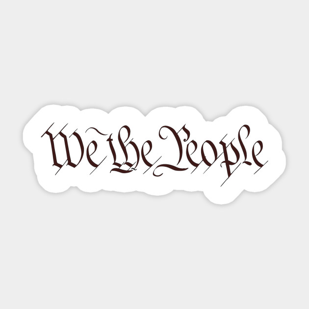 constitution clipart we the person