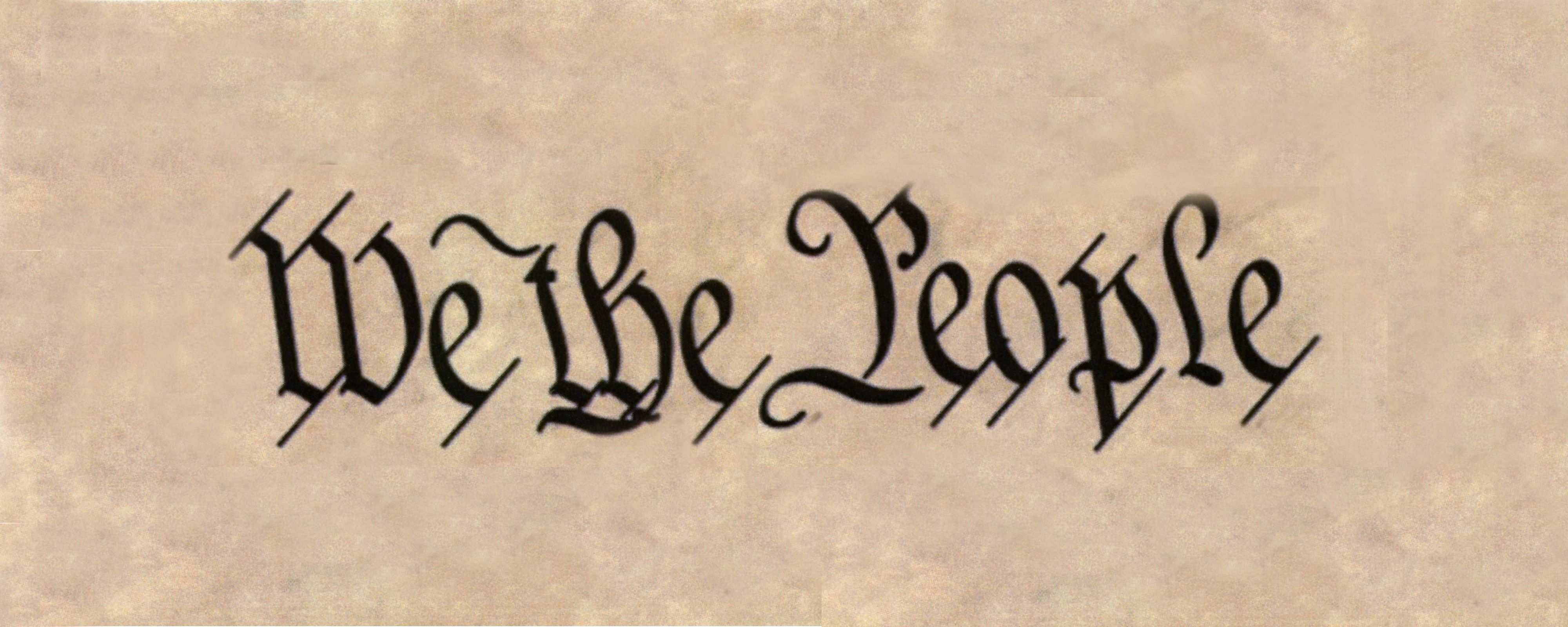 constitution clipart we the person