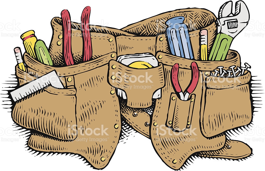 Tool clip art library. Construction clipart belt