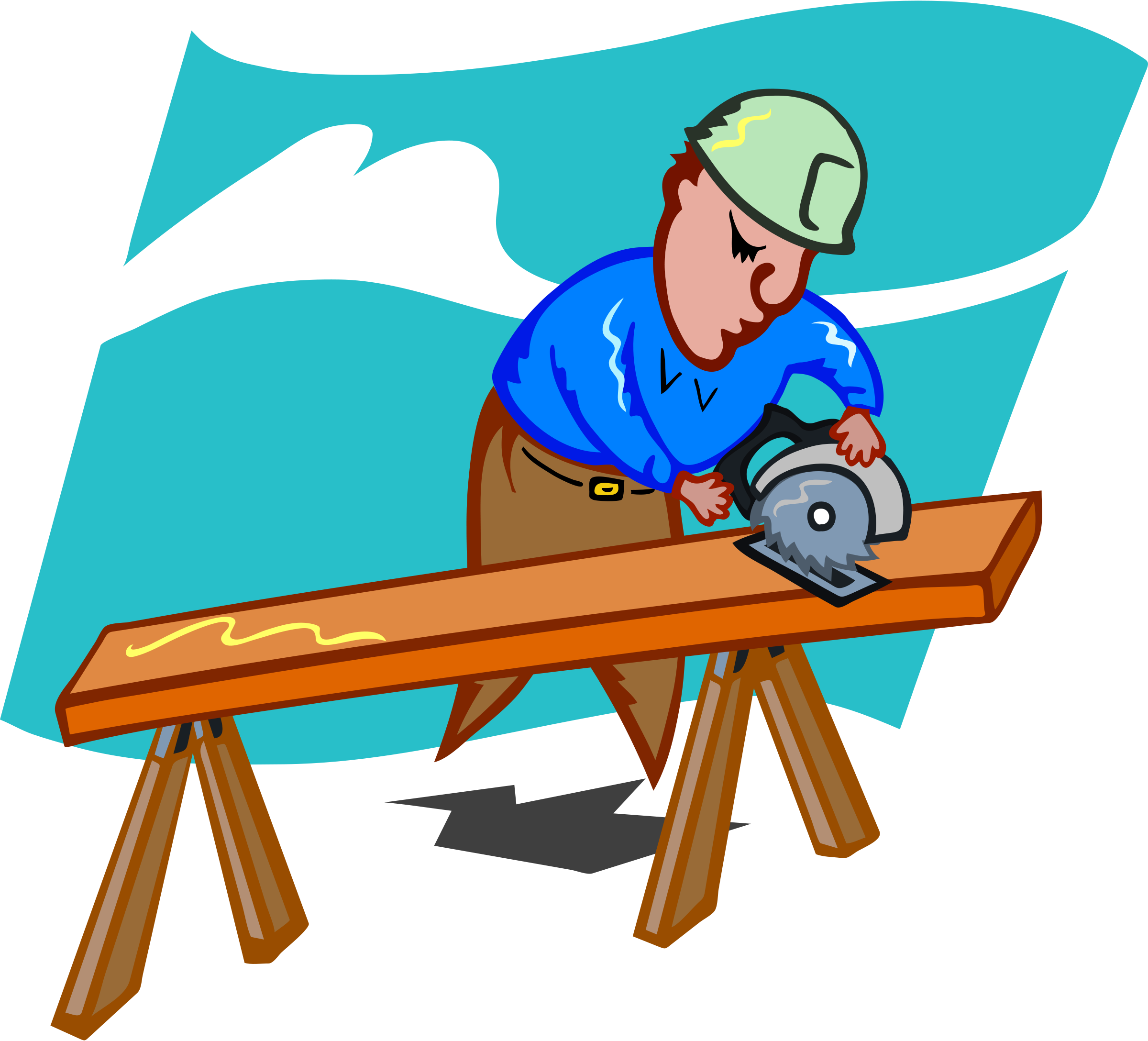 logo clipart carpenter