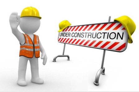 Clip art vector of. Construction clipart cartoon