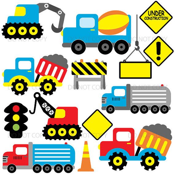 construction clipart construction theme