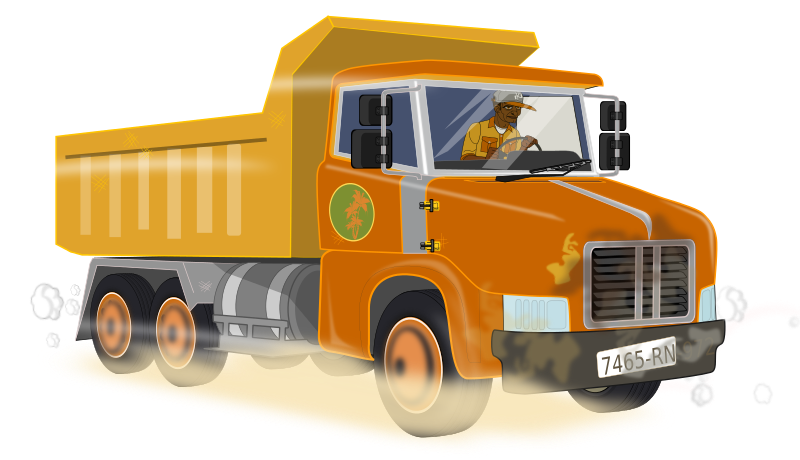 Construction clipart construction vehicle. Dump truck working vehicles