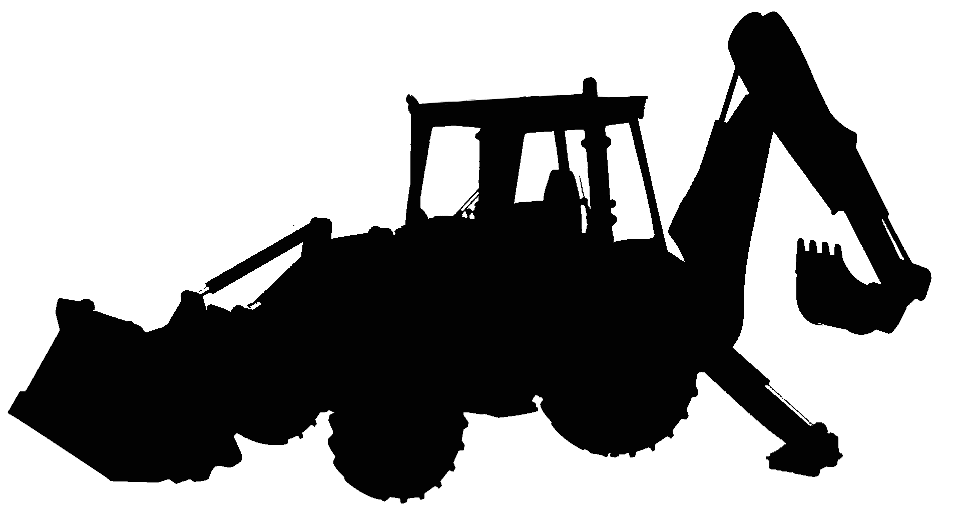 Icon santiago landscape maintenance. Excavator clipart construction