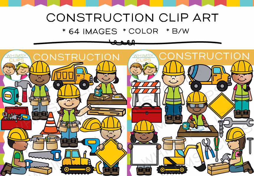 construction clipart menu