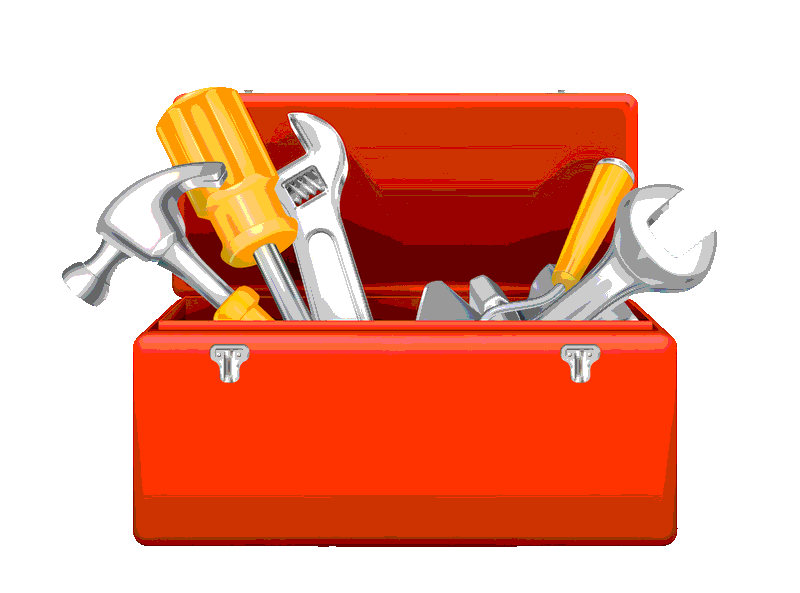 handyman clipart toolbox