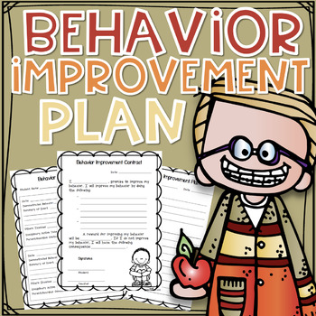contract clipart behavior plan
