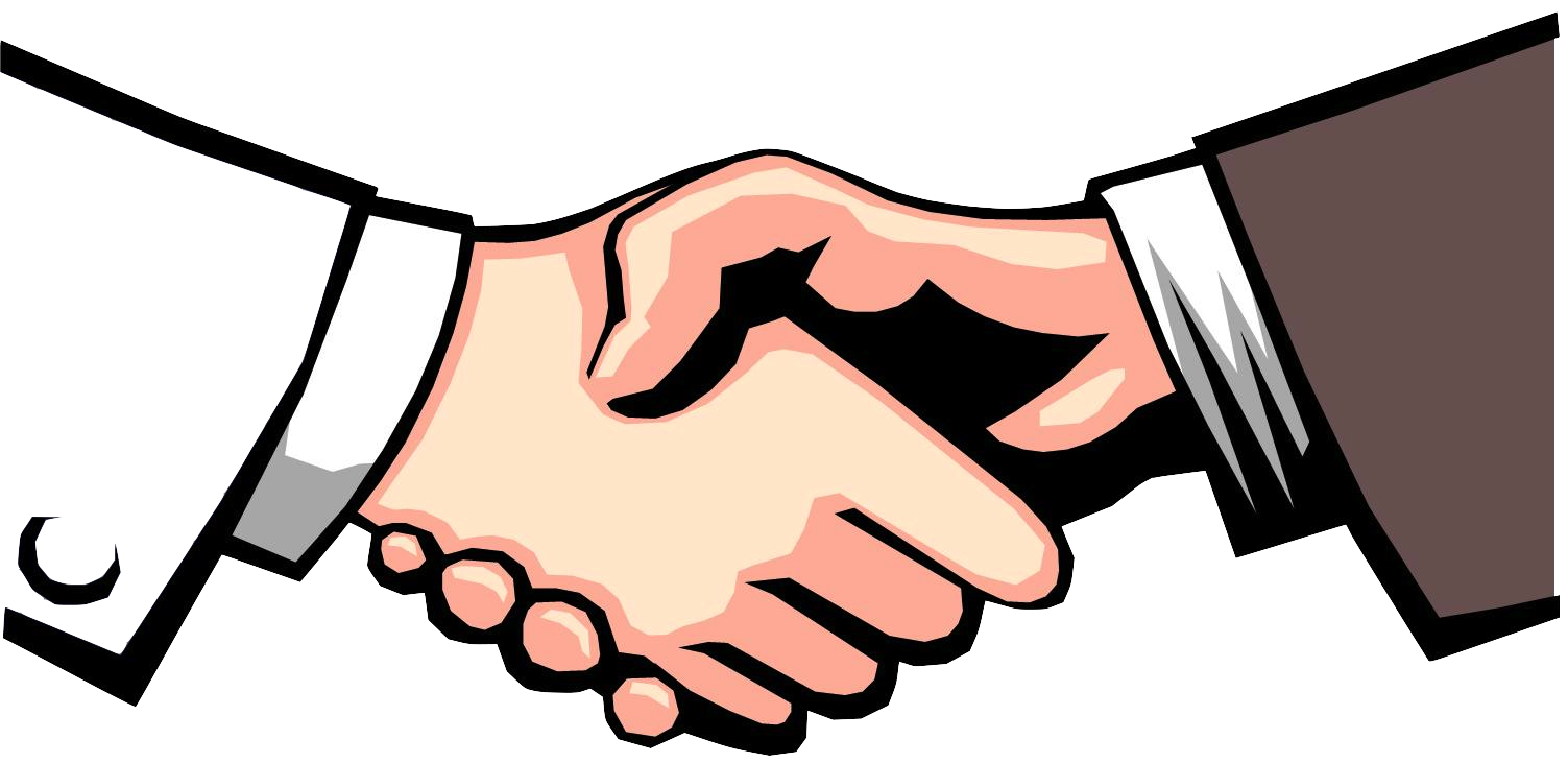 Handshake clipart new deal. Business security products america