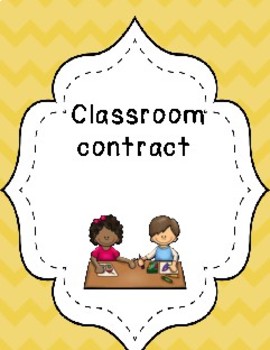 contract clipart classroom