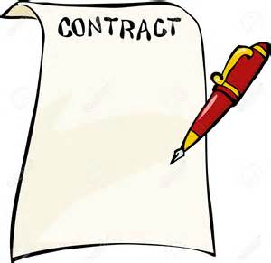 contract clipart contract law