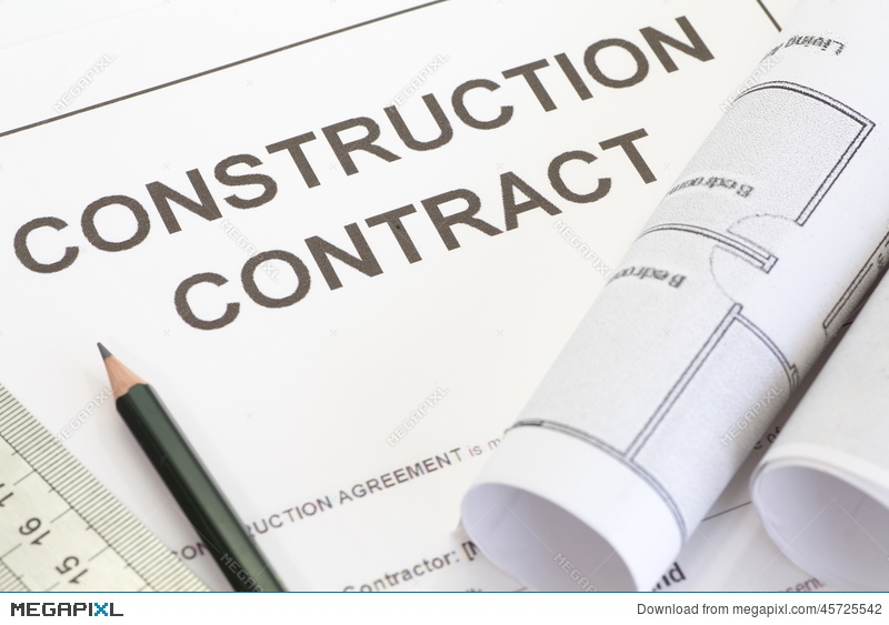 contract clipart contractor