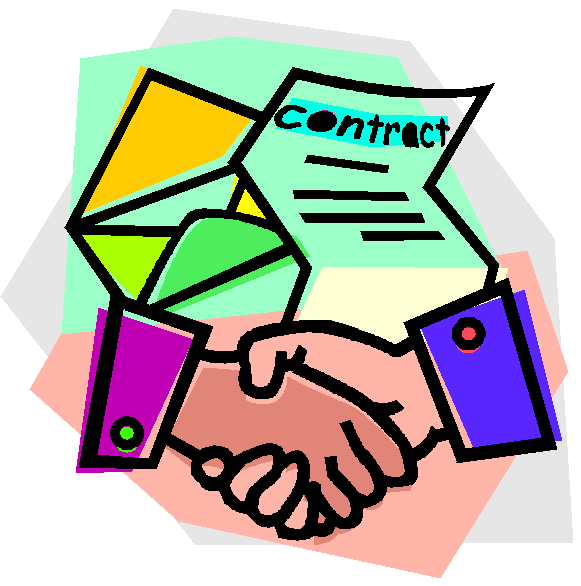 Contracts basics for clinical. Evidence clipart formal letter