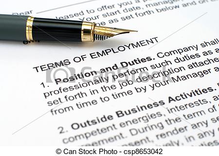 contract clipart employment contract