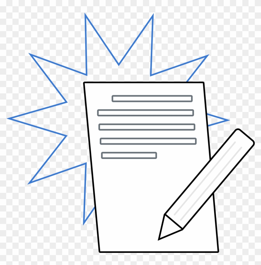 contract clipart important document