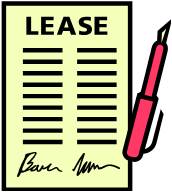 contract clipart lease
