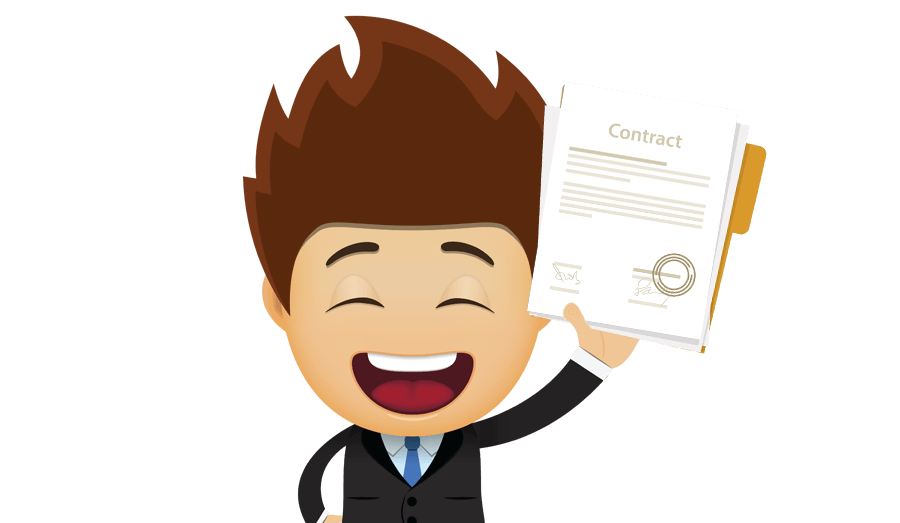 contract clipart official document