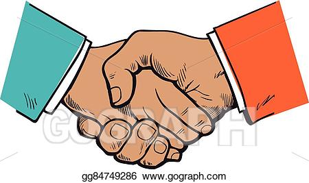 handshake clipart firm