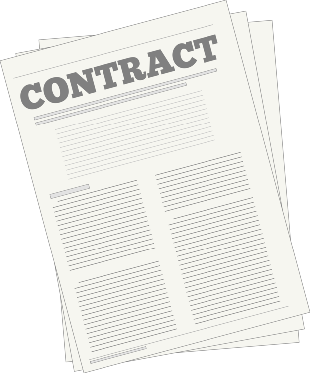 contract clipart publishing