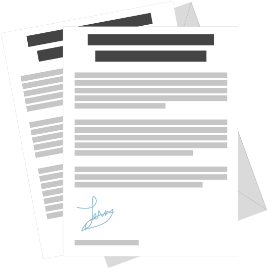 contract clipart reflection paper
