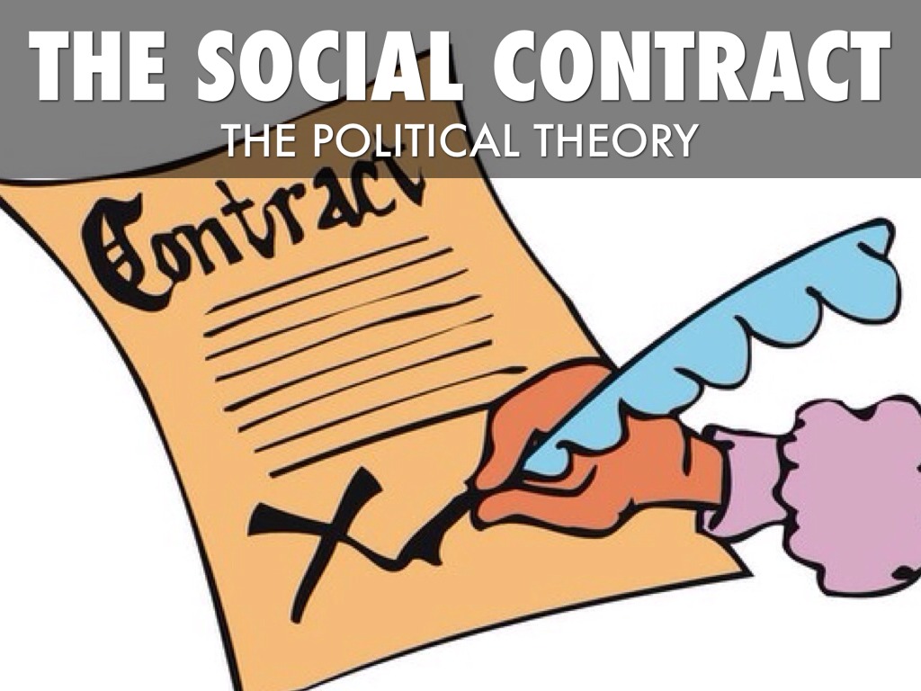 contract clipart social contract
