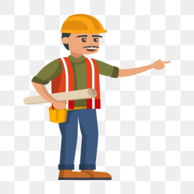 contractor clipart highway worker