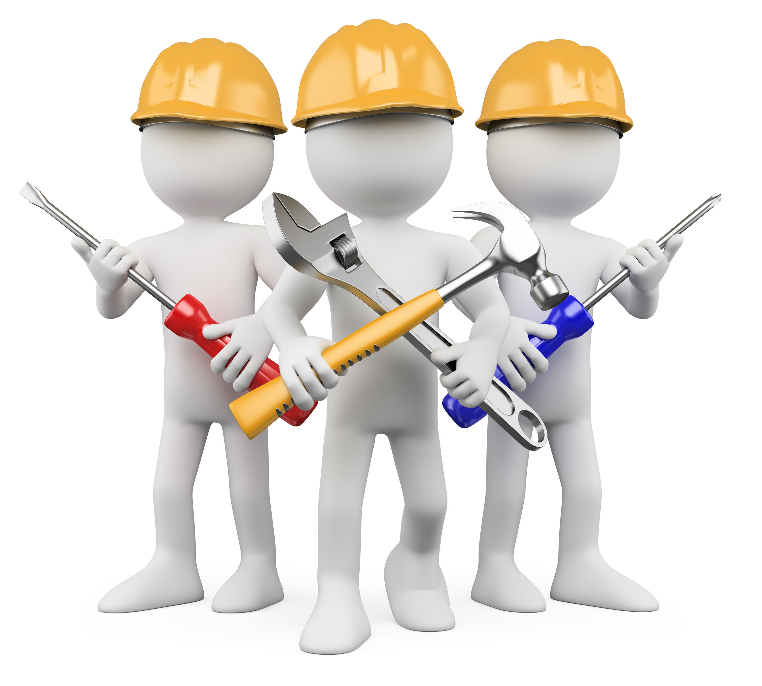 Facility clip art library. Contractor clipart maintenance