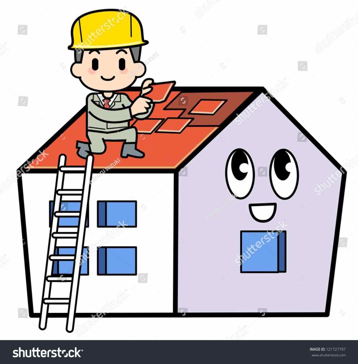 contractor clipart roofing