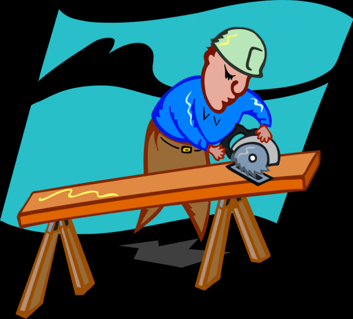 Contractor clipart woodworker. Wood carpentry cliparts zone