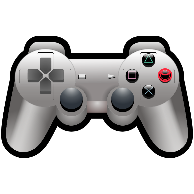 Playstation controller free matthewhenninger. Gaming clipart controler