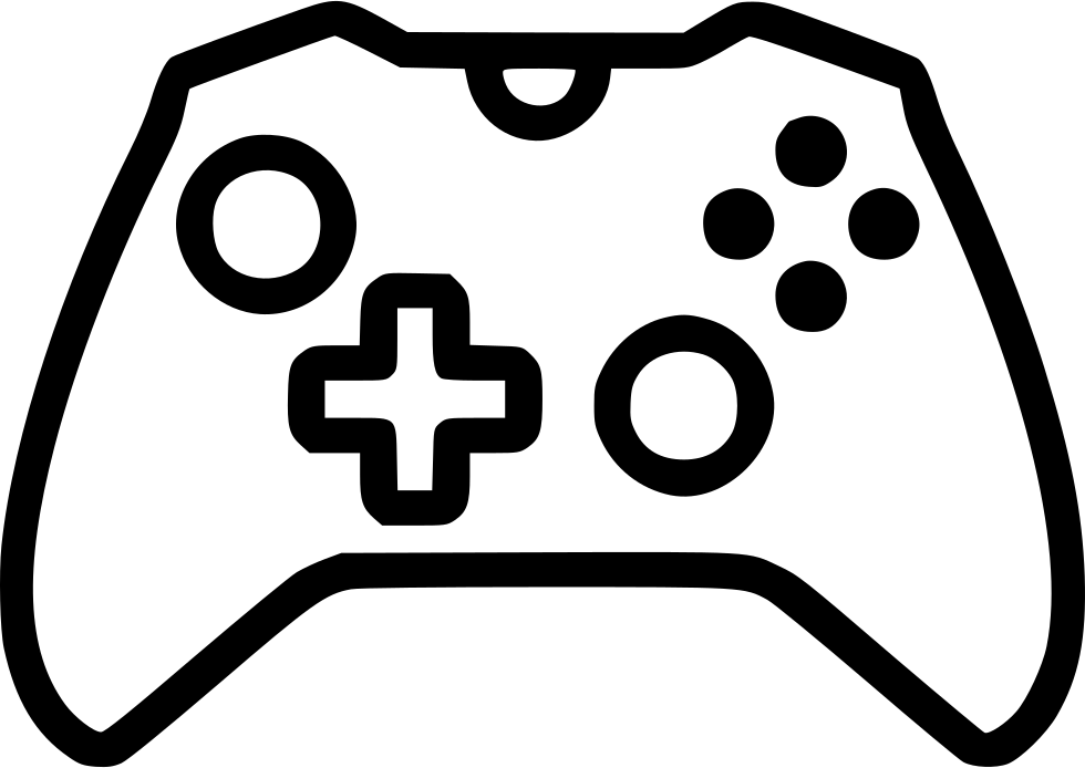 Controller icon png. Xbox game clipart all