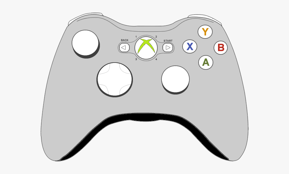 controller clipart xbox logo
