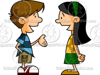 conversation clipart animated