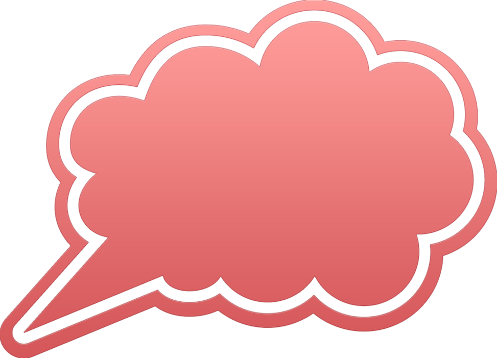 conversation clipart cloud