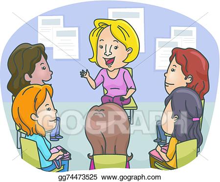 conversation clipart group counseling