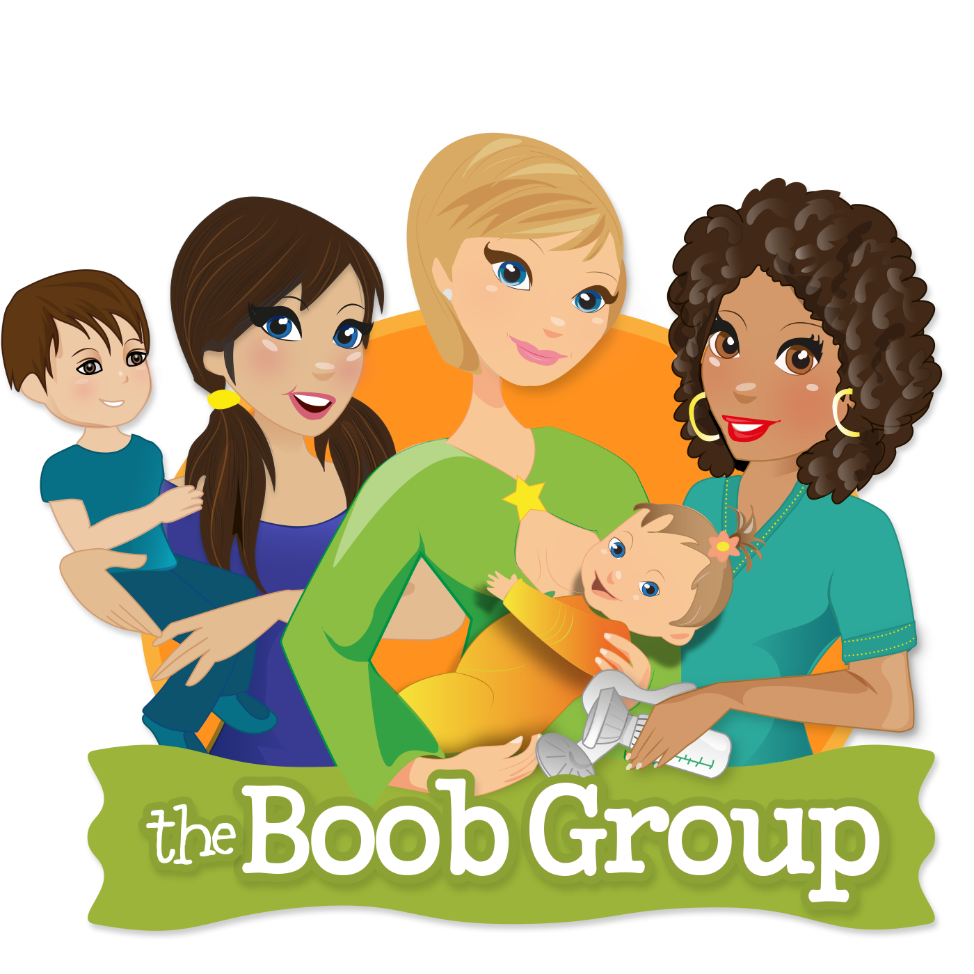 Twins clipart group baby. About the boob new