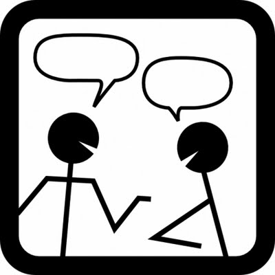 Conversation clipart partner share. Free talk cliparts download