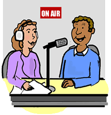 conversation clipart talk show