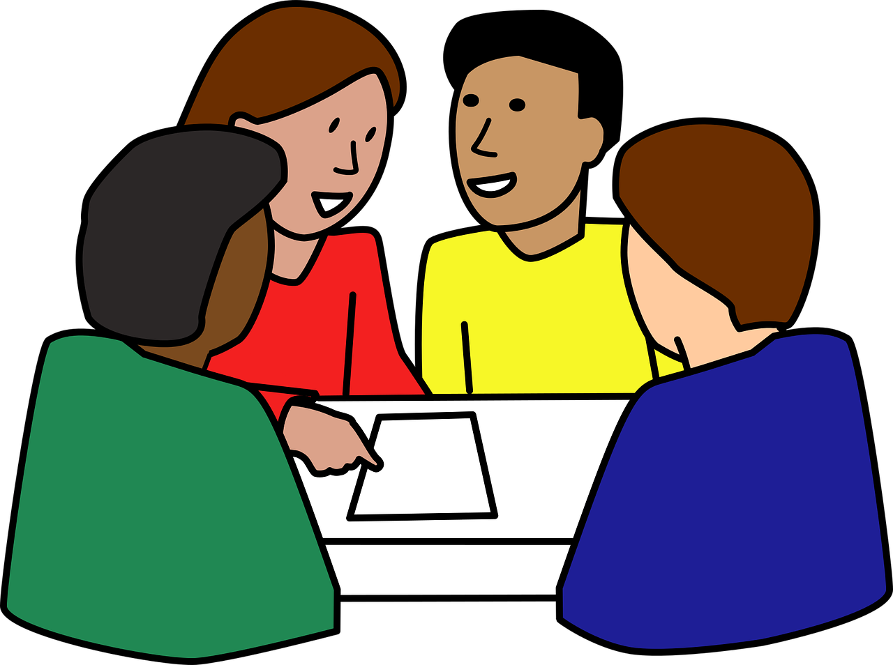 discussion clipart small group