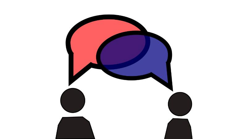 From one criticism to. Conversation clipart two way