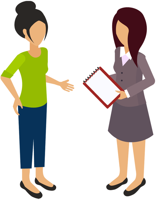 Female clipart business person.  collection of conversation