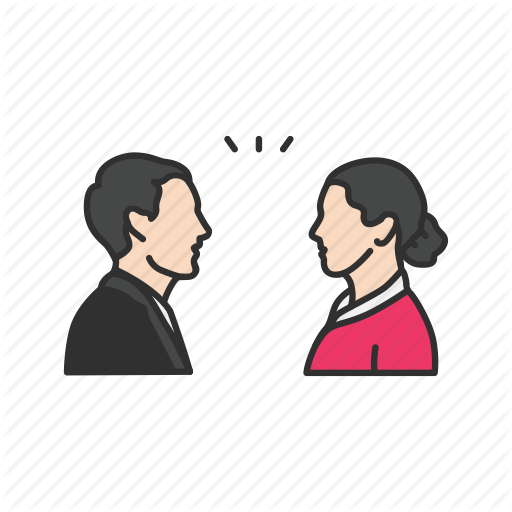  verbal communication colored. Conversation clipart woman conversation